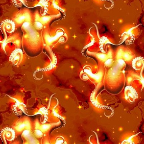 Glowing Octopus