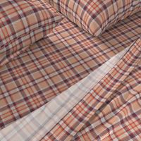 Peach Shadow Plaid 12 inch