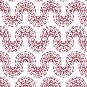 Floral mandala pattern 1 ver.2
