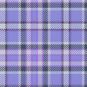 Lavender Shadow Plaid 12 inch