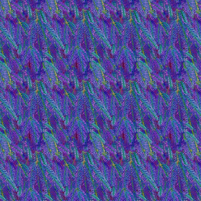 Purple Pine Needles
