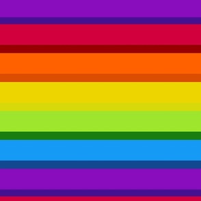 Multi Color Rainbow Stripes [large]