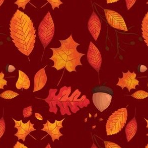 Autumn Leaves - Medium Scale