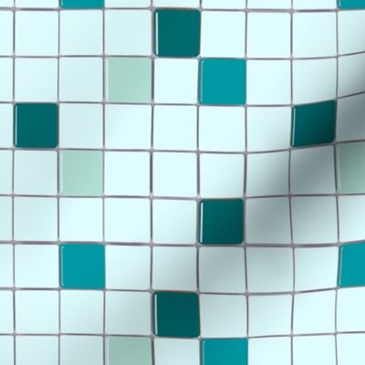 Retro Swimming Pool Mosaic Tile