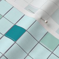 Retro Swimming Pool Mosaic Tile
