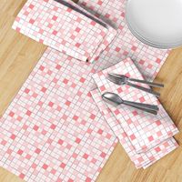 Powder Room Pink Mosaic Tile