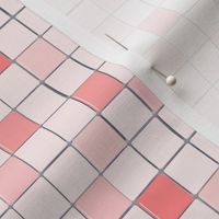 Powder Room Pink Mosaic Tile