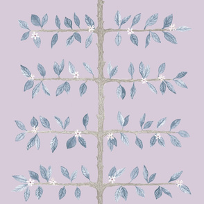 Lilac Blue Espalier Branch