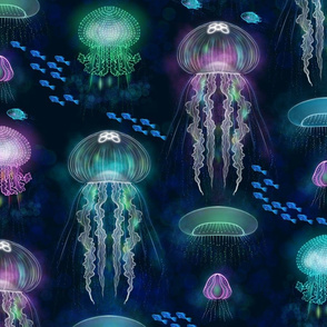 Jellyfish Deep Ocean