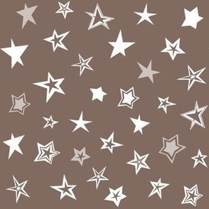 bronze brown stars