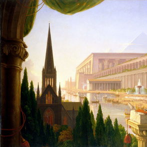 53-3 The Architect’s Dream, Thomas Cole - 1840 - 1yd