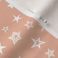 stars bronze peach