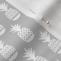 Ananas pineapple boho garden sweet neutral nursery theme white soft gray