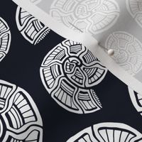 Summer Nautical Pattern, Summer Fabric, Nautical Fabric, Black and White