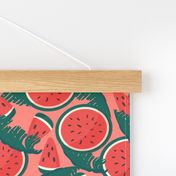 Summer Fabric Fruit Watermelon Fabric
