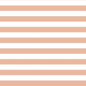 peach bronze stripes