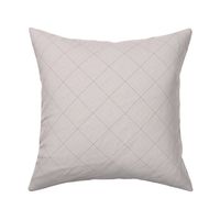 Diagonal Diamond Stripe - Taupe White