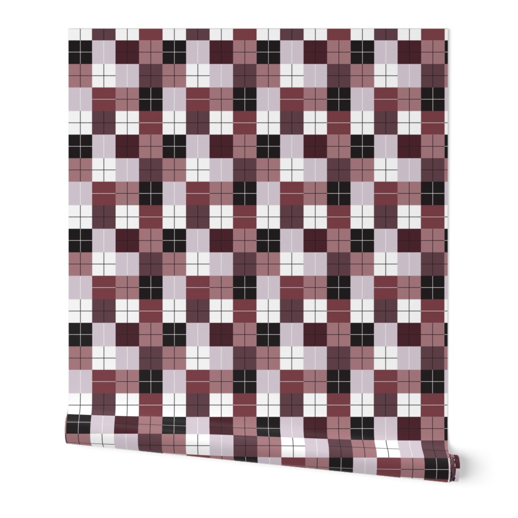 Mod Plaid - huckleberry