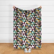 Mod Quilt - jumble mix