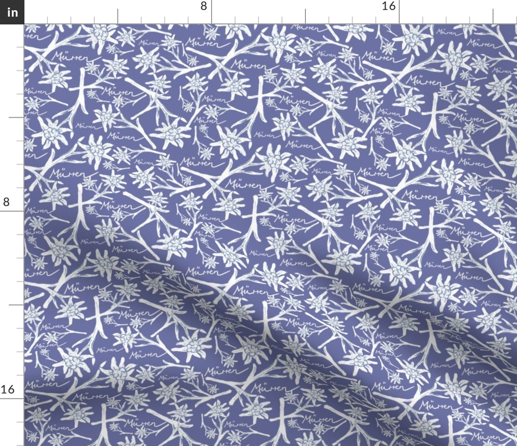 Edelweiss - Mürren - Fabric