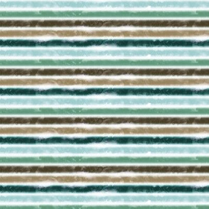 tie dye half inch stripe_forest green