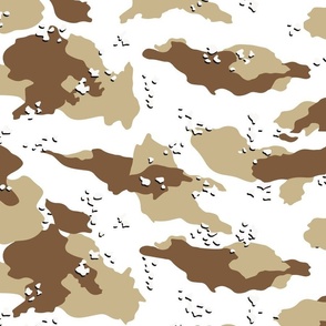 Desert Camoflauge Pattern Brown And Beige Camo Lovers