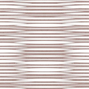 Small scale // Zebra simplified lined horizontal stripes // taupe brown textured