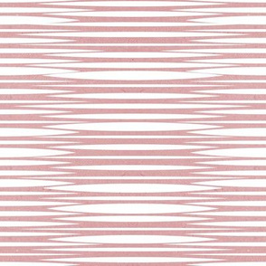 Small scale // Zebra simplified lined horizontal stripes // blush pink textured