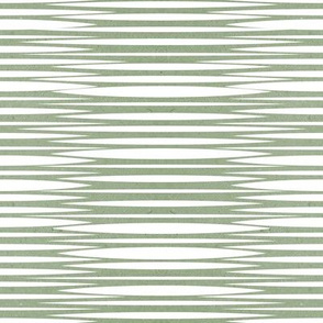 Small scale // Zebra simplified lined horizontal stripes // sage green textured