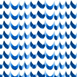 waves stripes blue white smallscale