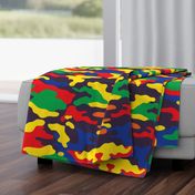 LGBT Pride Military Camo Camouflage Pattern