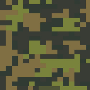 Canadian Army CADPAT Camouflage Pattern