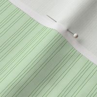 Tiny Pinstripe Pattern in Mint Green