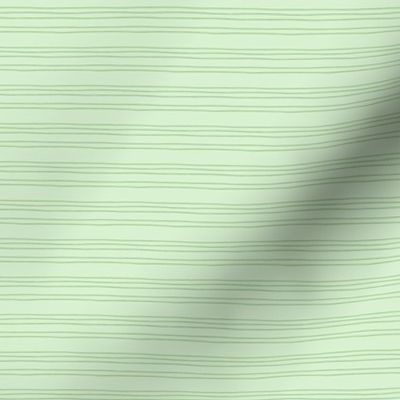Tiny Pinstripe Pattern in Mint Green