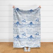 Modern Toile at the Beach