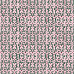 Small Christmas Pattern on Pink