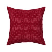 Dot Stitching - Red (small)