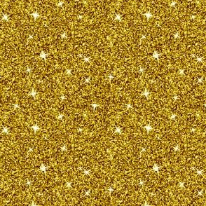 Sparkle Gold Yellow Glitter Pattern (Small-Scale)