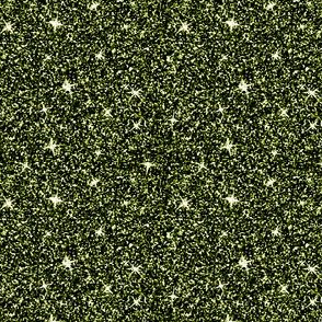 Sparkle Army Green Glitter Pattern (Small-Scale)