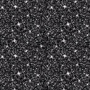 Sparkle Black Glitter Pattern (Small-Scale)