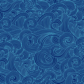 ocean wave outline