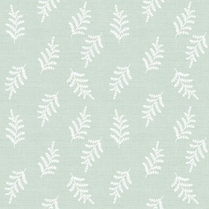 Fern Fronds Pale Eucalypt Green // small