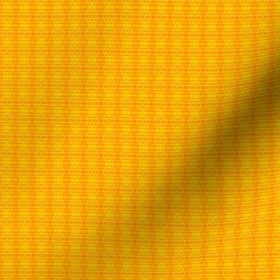 JP36  - Miniature - Buffalo Plaid Diamonds on Stripes in Lemon Yellow and Orange