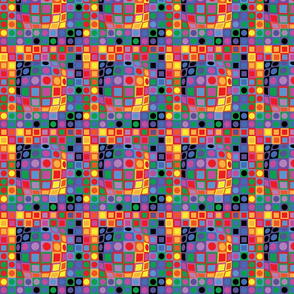 Homage to Vasarely-ColorBlocking-Medium