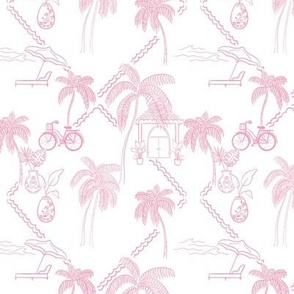 Palm Beach Toile (Pink)