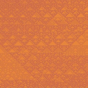 too many triangles - orange