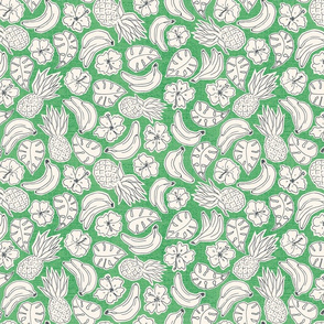 tropical cutouts/green/small