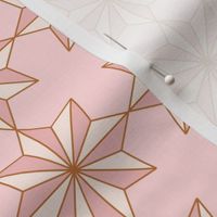 Star Mosaic Geometric, Pink & Chestnut // standard