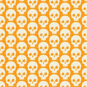 Stitchy Skull, Orange