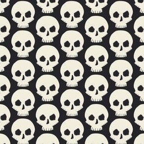 Stitchy Halloween Skulls, Dark